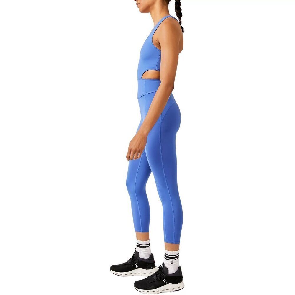 NWT Free People Movement Back It Up Onesie Blue Jumpsuit - Picture 5 of 12